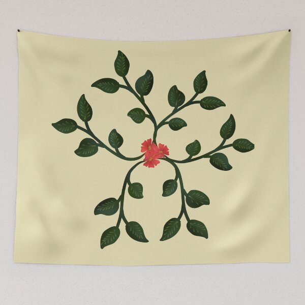 Item preview,  Minimal Floral Vine Design  | Elegant Botanical Leaf Artwork designed and sold by HopeAndHustle.