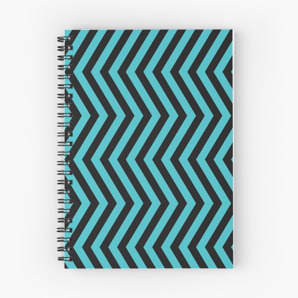 Item preview, Turquoise And Black Chevron Pattern designed and sold by pattern-archive.