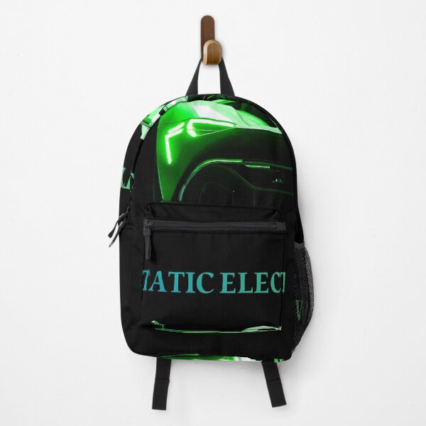 Item preview, Static Electricity Vol. 03 - Emerald Neon Supercar Rear View designed and sold by Grandeur Aesthetics.