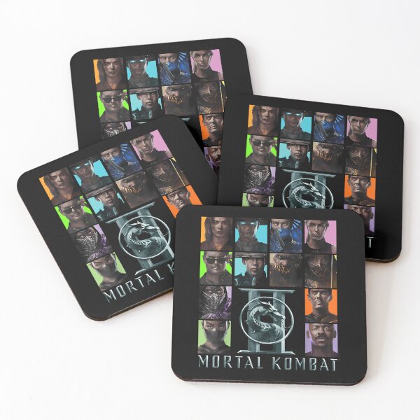 Item preview, Mortal Kombat 2 Character Squares designed and sold by ResurgenceL.