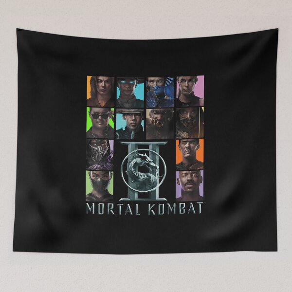 Item preview, Mortal Kombat 2 Character Squares designed and sold by ResurgenceL.