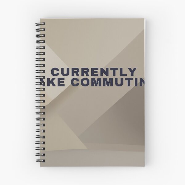 Item preview, Currently Fake Commuting designed and sold by WeAllFeltThat.