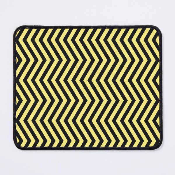 Item preview, Yellow And Black Chevron Pattern designed and sold by pattern-archive.