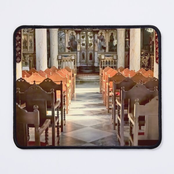 Item preview, Ornate Church Interior Gytheio Greece designed and sold by PhotoArt by Joan Carroll.