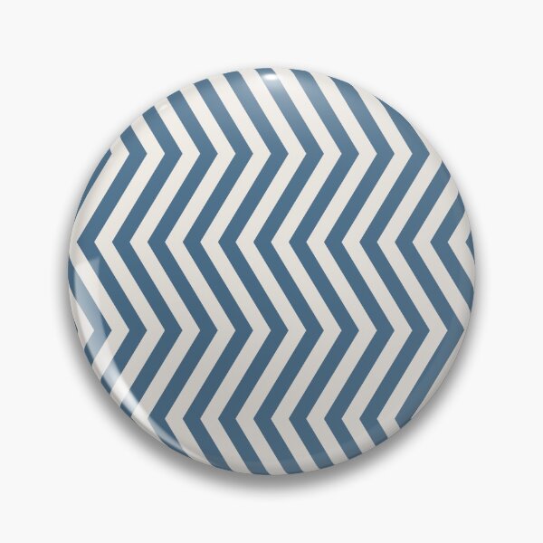 Item preview, Cream And Blue Chevron Pattern designed and sold by pattern-archive.