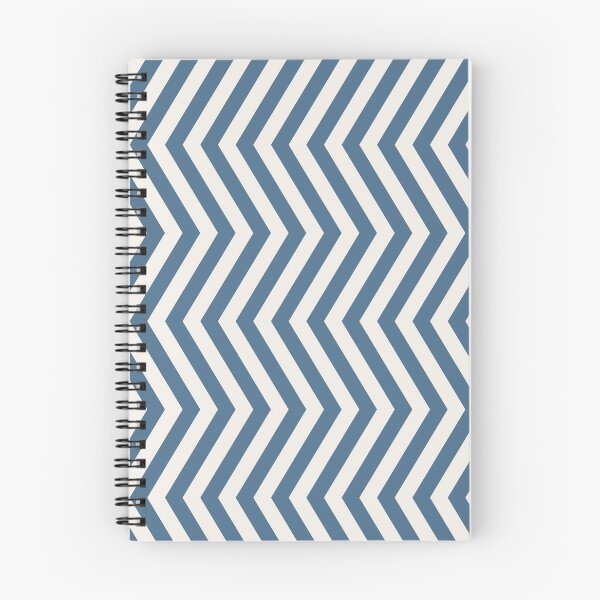 Item preview, Cream And Blue Chevron Pattern designed and sold by pattern-archive.