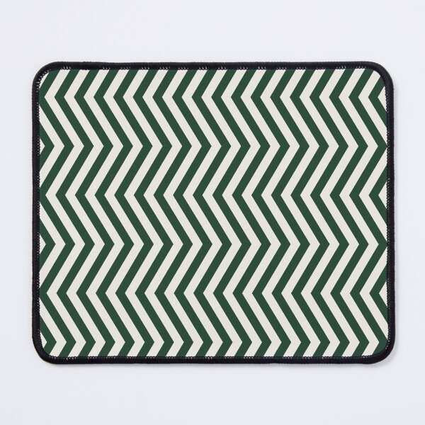 Item preview, Cream And Green Chevron Pattern designed and sold by pattern-archive.