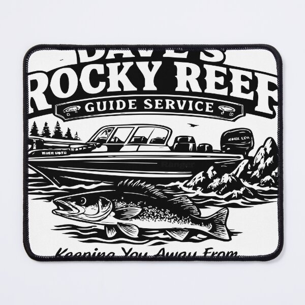 Item preview, Dave's Rocky Reef Guide Service designed and sold by DirtyFishing.