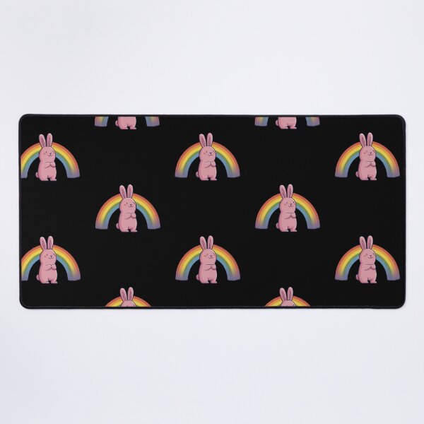 Item preview, Funny Rabbit Meme Humor Collection – Rainbow Happy Bunny Cartoon Meme Cute Funny Rabbit designed and sold by MiraLumeStudio.