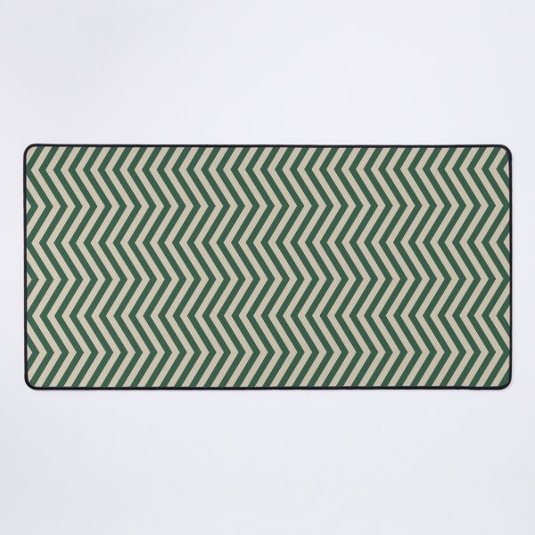 Item preview, Sand And Green Chevron Pattern designed and sold by pattern-archive.