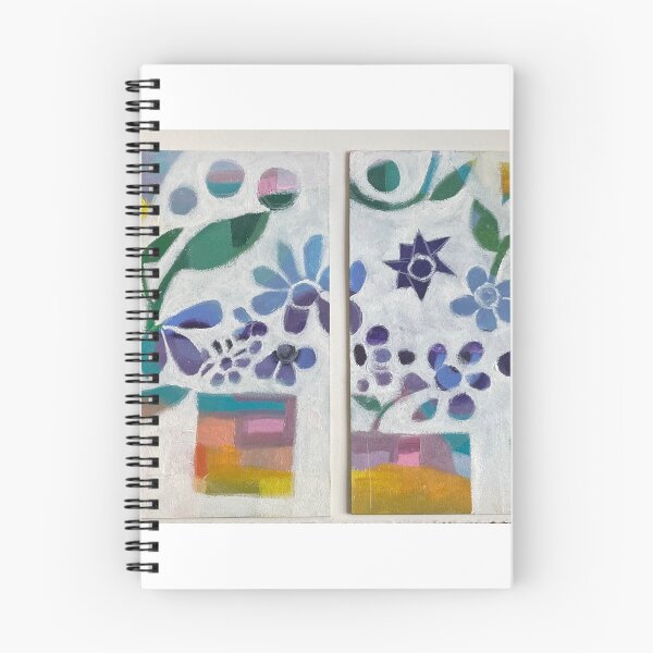 Item preview, Happy Gardening Diptych  designed and sold by Jeanne Henner.
