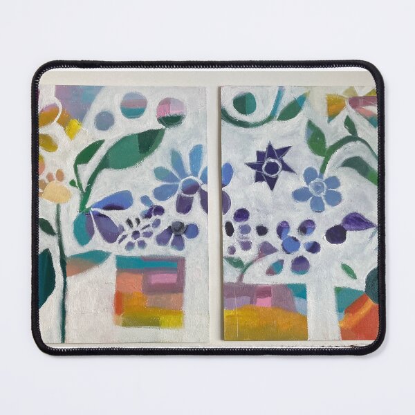 Item preview, Happy Gardening Diptych  designed and sold by Jeanne Henner.