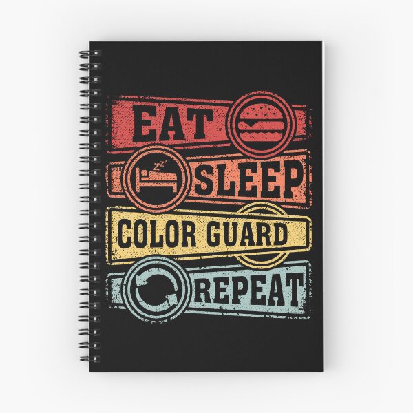Item preview, Eat Sleep Color guard Repeat designed and sold by GabbyKash.