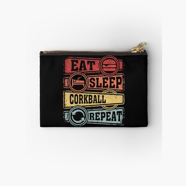 Item preview, Eat Sleep Corkball Repeat designed and sold by GabbyKash.