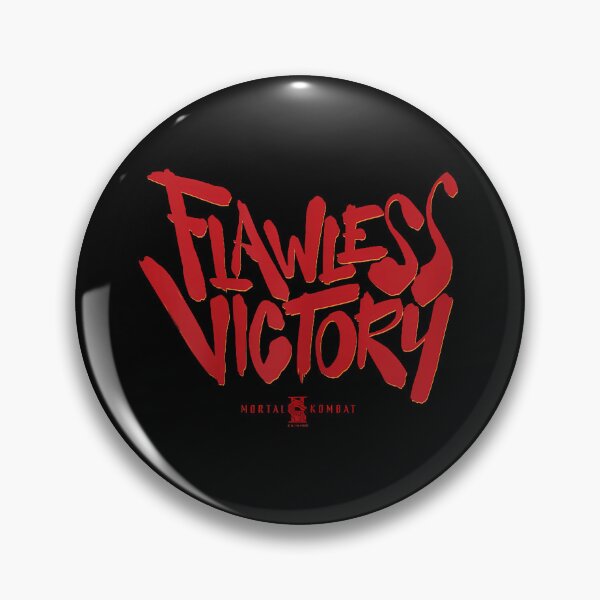 Item preview, Mortal Kombat 2 Flawless Victory Bold Red Text Logo designed and sold by ResurgenceL.