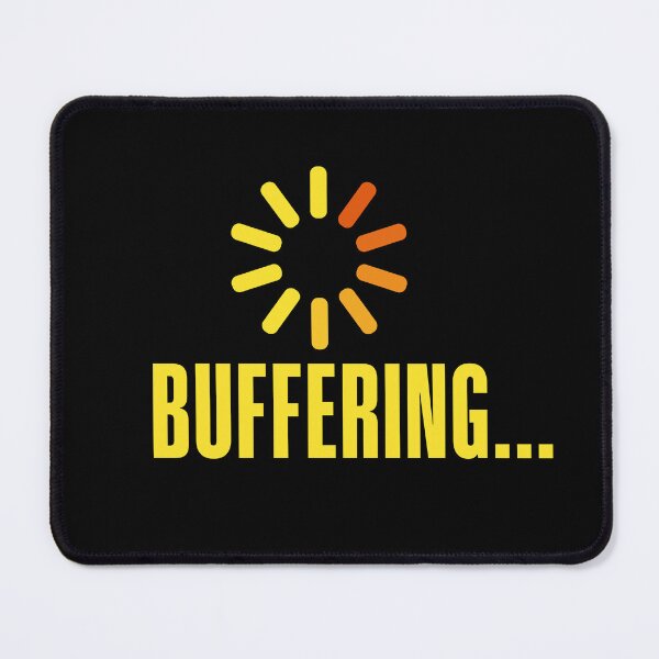 Item preview, Buffering... Yellow Meme Typography designed and sold by Memes N Lore .