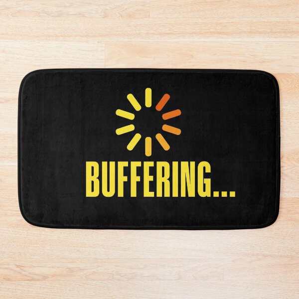 Item preview, Buffering... Yellow Meme Typography designed and sold by Memes N Lore .