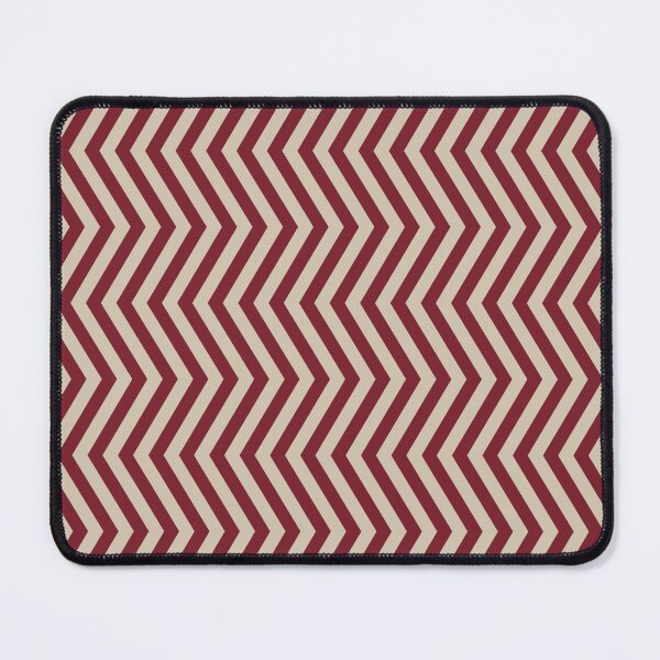 Item preview, Beige And Red Chevron Pattern designed and sold by pattern-archive.