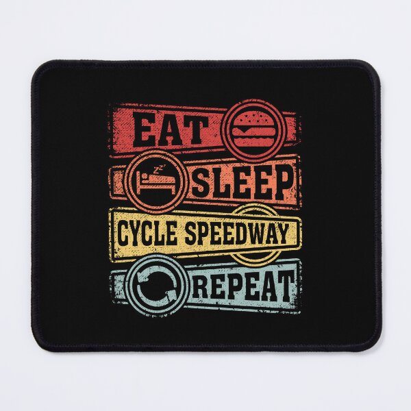 Item preview, Eat Sleep Cycle speedway Repeat designed and sold by GabbyKash.