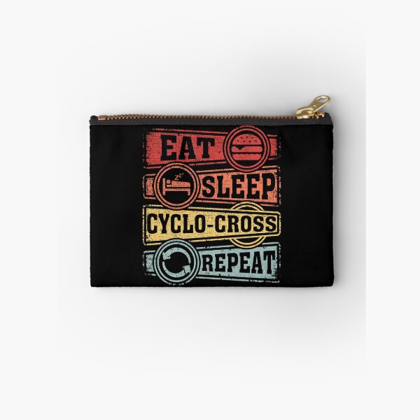 Item preview, Eat Sleep Cyclo-cross Repeat designed and sold by GabbyKash.