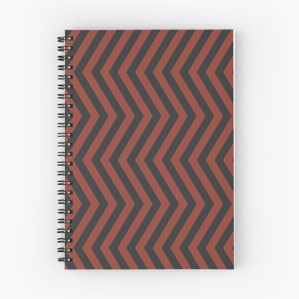 Item preview, Charcoal And Rust Chevron Pattern designed and sold by pattern-archive.