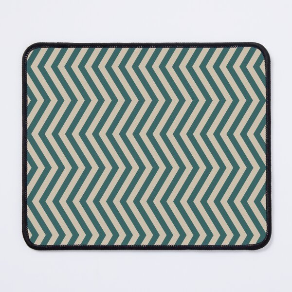 Item preview, Beige And Teal Chevron Pattern designed and sold by pattern-archive.