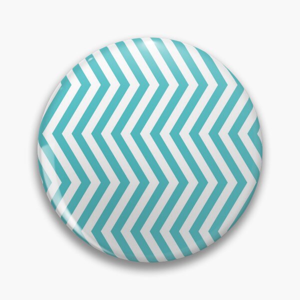 Item preview, Aqua And White Chevron Pattern designed and sold by pattern-archive.