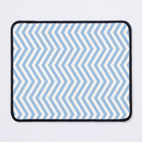 Item preview, Baby Blue And White Chevron Pattern designed and sold by pattern-archive.