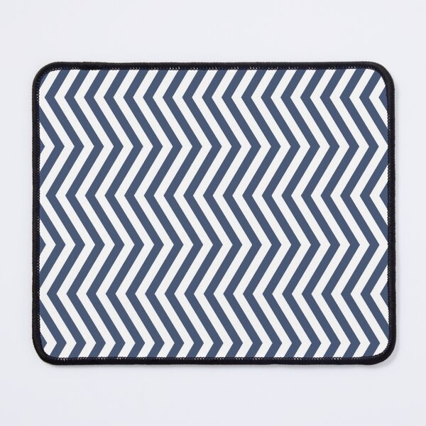 Item preview, Blue And White Chevron Pattern designed and sold by pattern-archive.