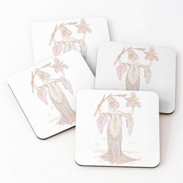 Item preview, Romantic gold-coloured Fairy designed and sold by mooncakekaro.
