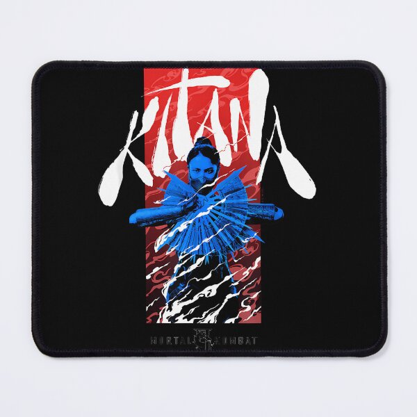 Item preview, Mortal Kombat 2 Kitana With Blade Fans Retro Portrait designed and sold by ResurgenceL.