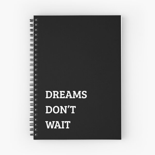 Item preview,  Dreams Don't Wait Motivational Quote Phone Case — Bold Typography Aesthetic Cover designed and sold by CamlizArt.