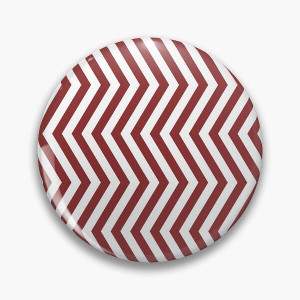 Item preview, Brick Red And White Chevron Pattern designed and sold by pattern-archive.