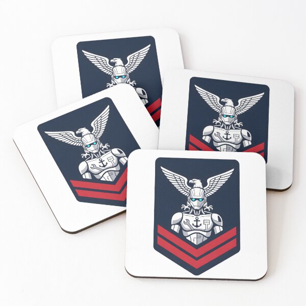 Item preview, Futuristic Navy Synthetic Personnel SP2 Rating Badge Patch designed and sold by octozap.
