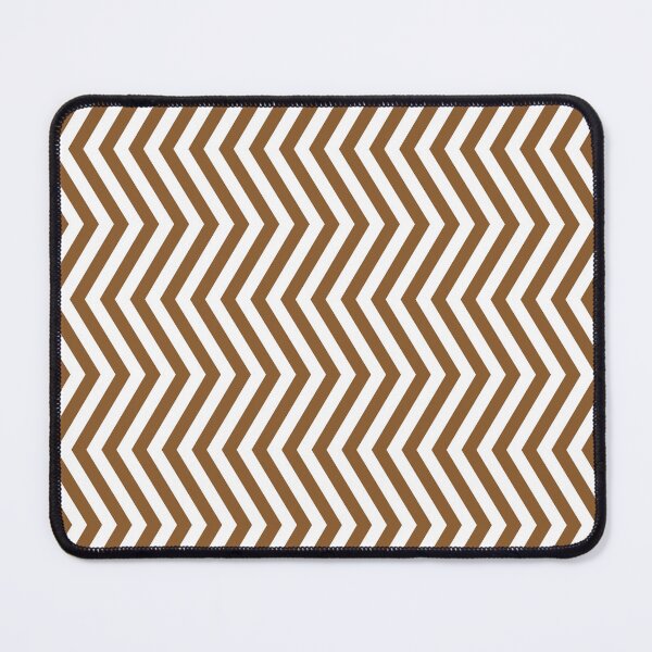 Item preview, Bronze And White Chevron Pattern designed and sold by pattern-archive.