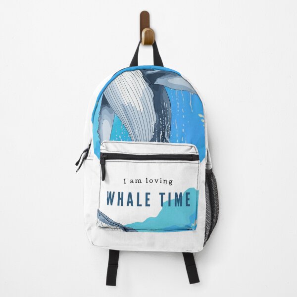 Item preview, Whale Time | Majestic Ocean Whale Illustration designed and sold by Nksparks.
