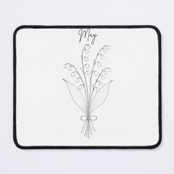 Item preview, May Birth Flower — Lily of the Valley Line Art | Birth Month Gift designed and sold by IntertwineCo.