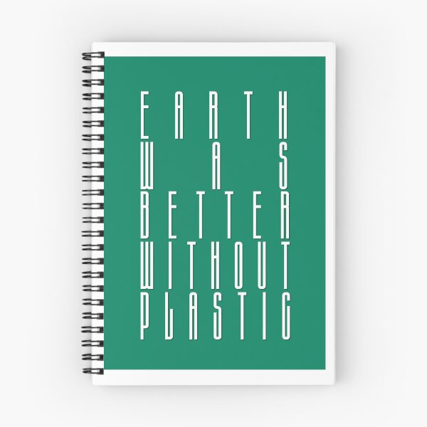 Item preview,  “EARTH WAS BETTER WITHOUT PLASTIC”  designed and sold by Billion-design.