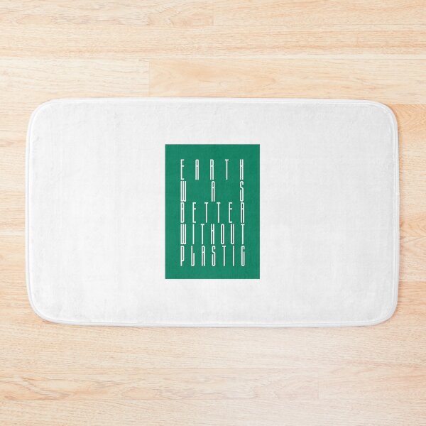 Item preview,  “EARTH WAS BETTER WITHOUT PLASTIC”  designed and sold by Billion-design.