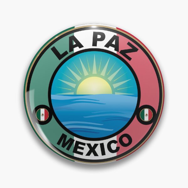 Item preview, La Paz Mexico flag designed and sold by studioss76.
