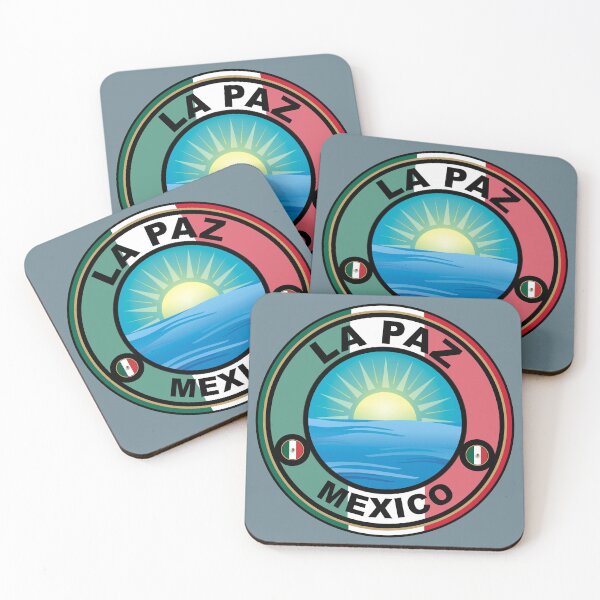 Item preview, La Paz Mexico flag designed and sold by studioss76.