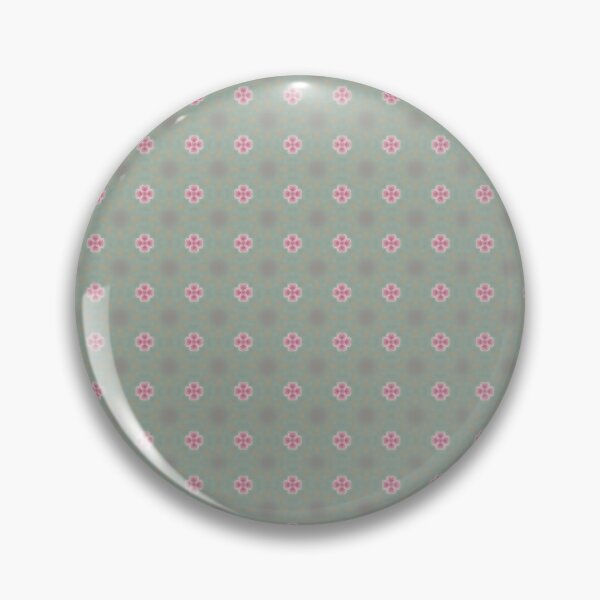 Item preview, Soft Pink Floral Dot Pattern designed and sold by MegaNovaArt.