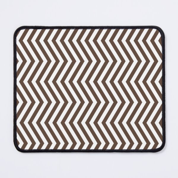 Item preview, Brown And White Chevron Pattern designed and sold by pattern-archive.