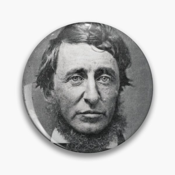 Item preview, Henry David Thoreau Classic Portrait Gifts for Literature Teachers Librarians & Philosophers & Fans of Walden designed and sold by merkraht.