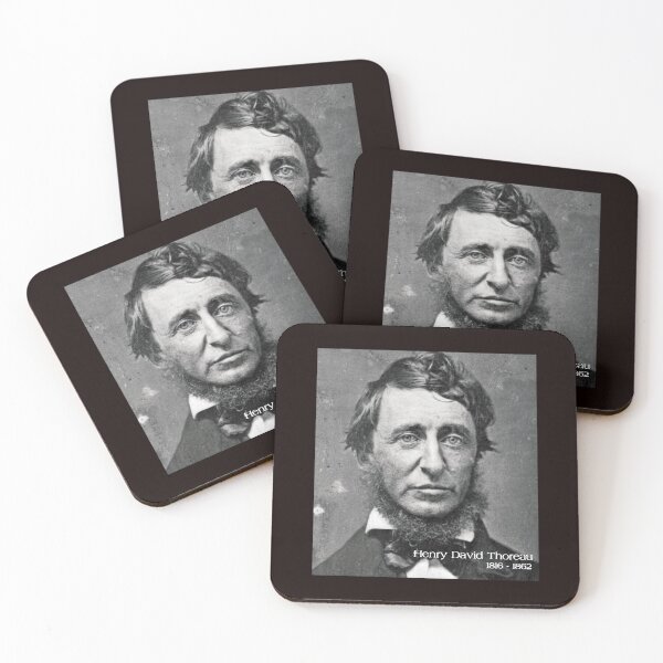 Item preview, Henry David Thoreau Classic Portrait Gifts for Literature Teachers Librarians & Philosophers & Fans of Walden designed and sold by merkraht.