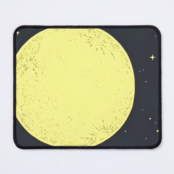 Item preview, Shiny Yellow Moon designed and sold by BigBrothershop89.