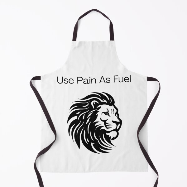 Item preview, Use Pain As Fuel Lion Motivational Quote Design designed and sold by TorqueThread.