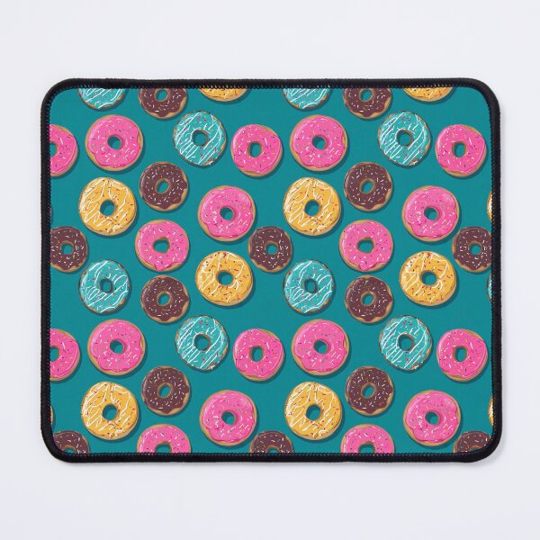 Item preview, Vibrant Donut Pattern Sweet Sprinkles Dessert Lover designed and sold by NicolasGlowArt.