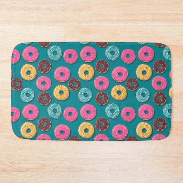 Item preview, Vibrant Donut Pattern Sweet Sprinkles Dessert Lover designed and sold by NicolasGlowArt.