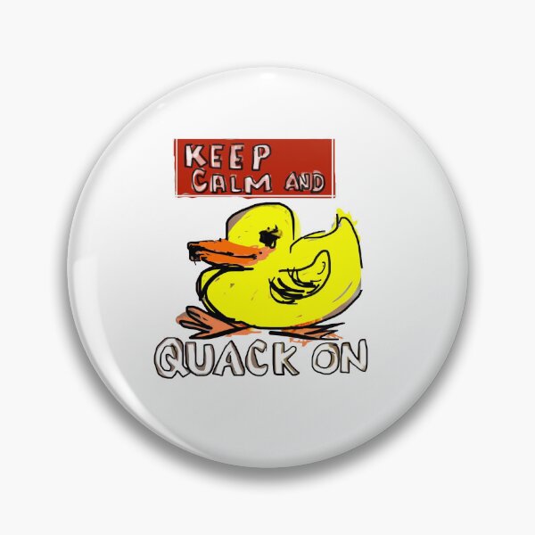 Item preview, Keep Calm and Quack On designed and sold by Jack-C-Art.